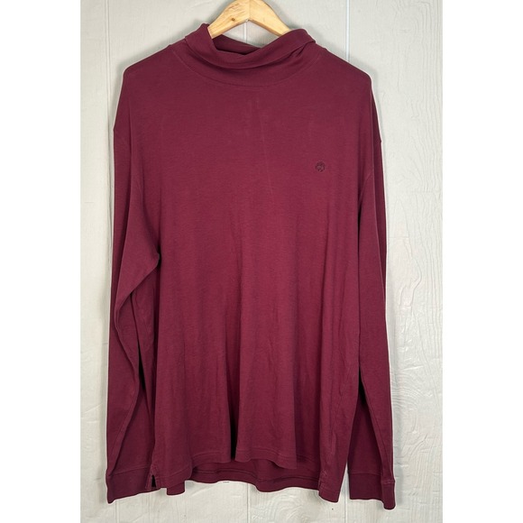 Brooks Brothers Other - Brooks Brothers Burgundy Turtleneck Sweater Sz-2XL 100% Supima Cotton Pullover